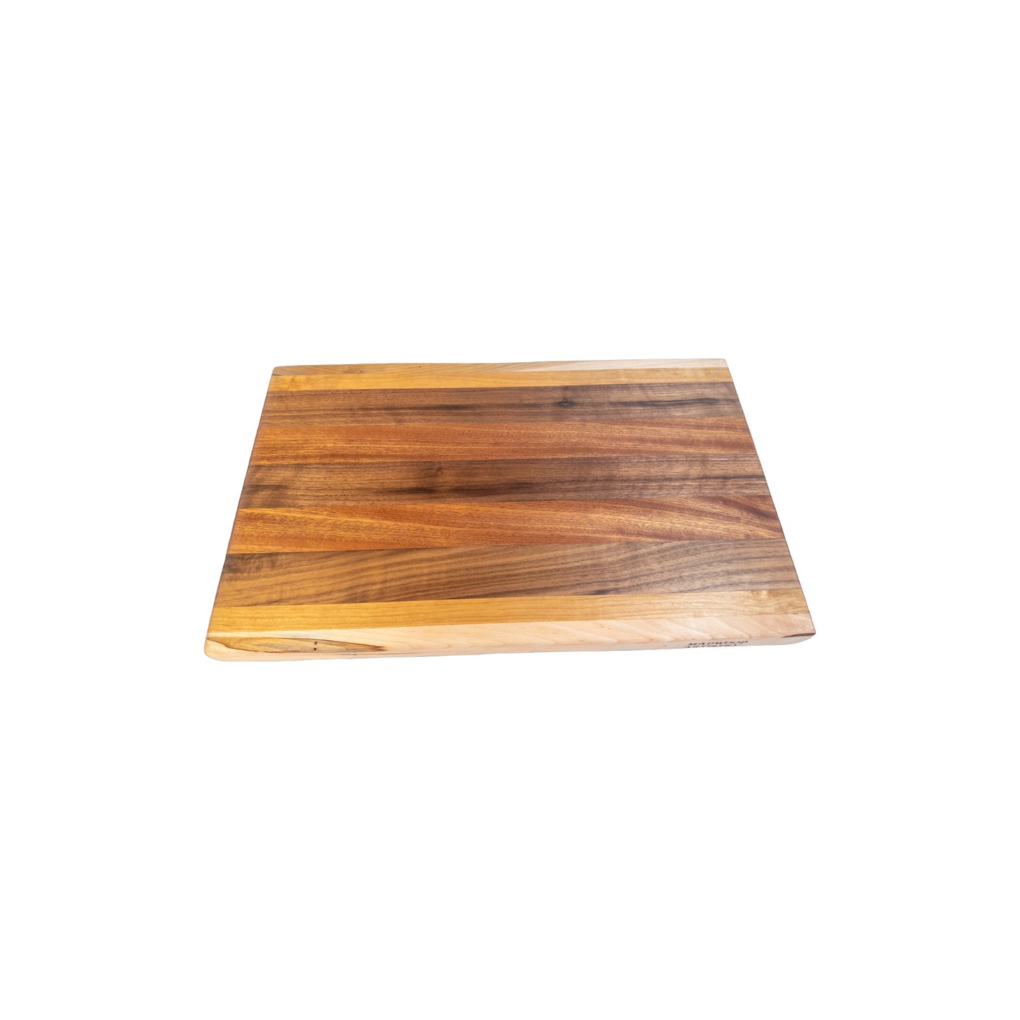 Maple, Cherry, Sapele and Walnut Cutting Board