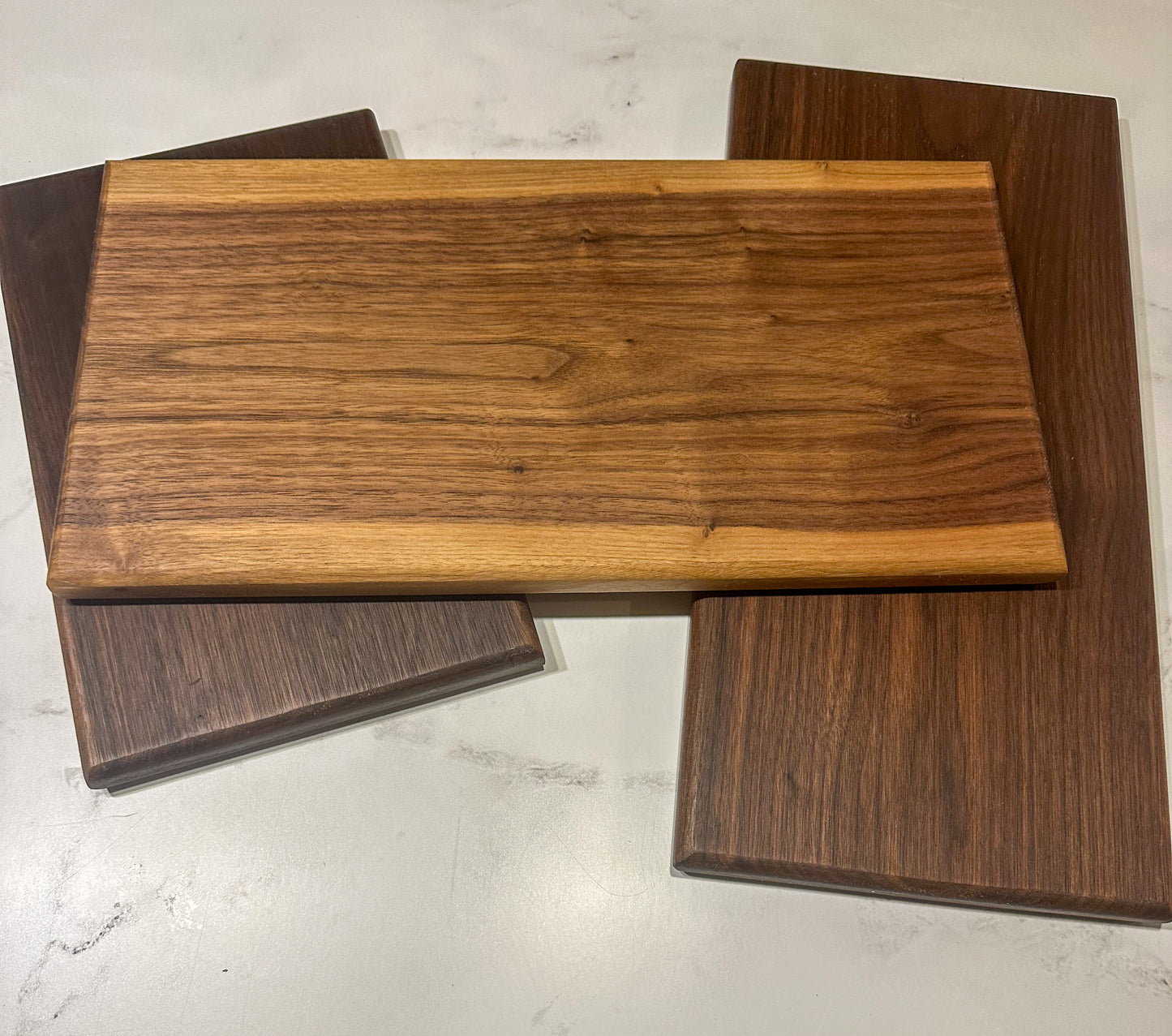 Pure Boards --  Single-Piece Walnut Cutting Board (No Glues, Chemical-Free)
