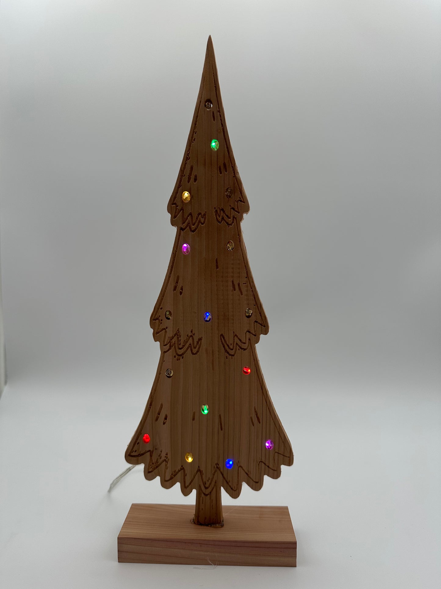 Indoor Lighted Holiday Tree