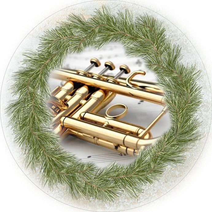 LSYO Brass Christmas Ornament