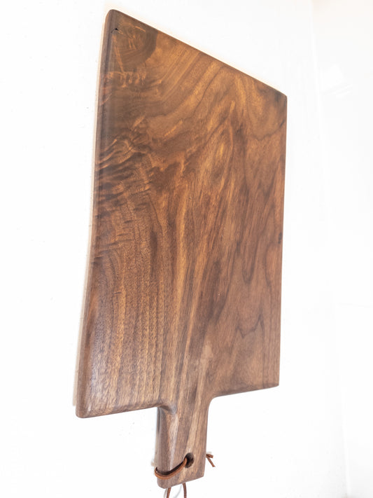 Walnut charcuterie board