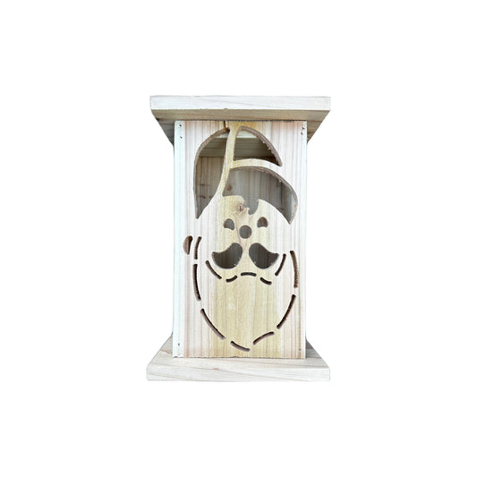 Santa Cedar Lantern