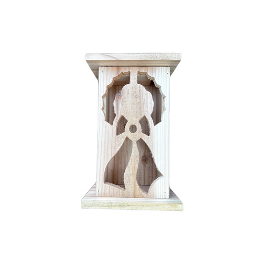 Wreath Cedar Lantern