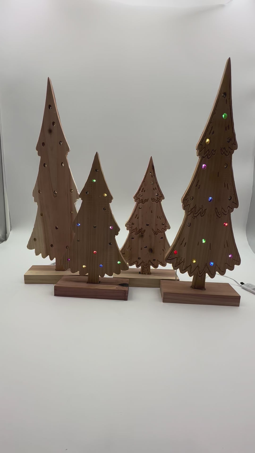 Indoor Lighted Holiday Tree