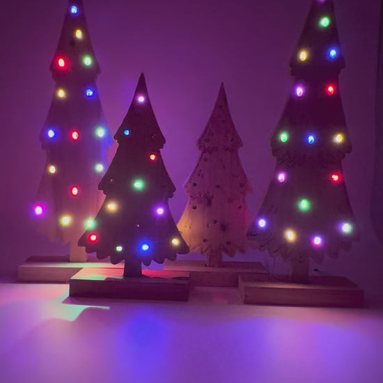 Indoor Lighted Holiday Tree