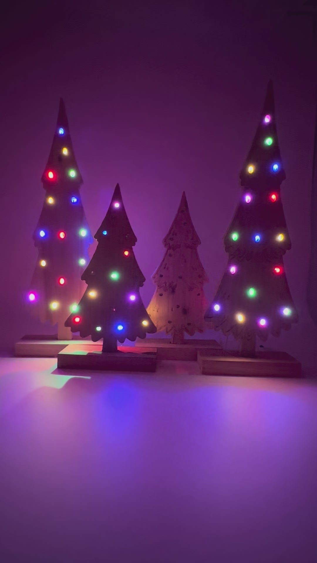 Indoor Lighted Holiday Tree